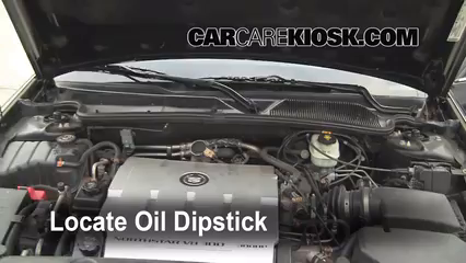 2004 Cadillac DeVille DTS 4.6L V8 Oil Check Oil Level